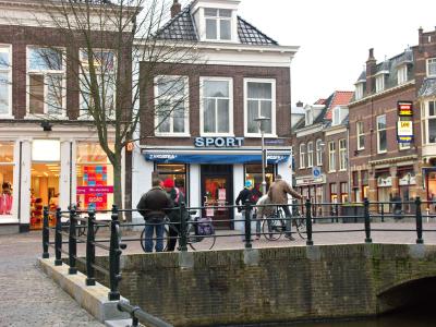 Town Centre on a dark chilly Day