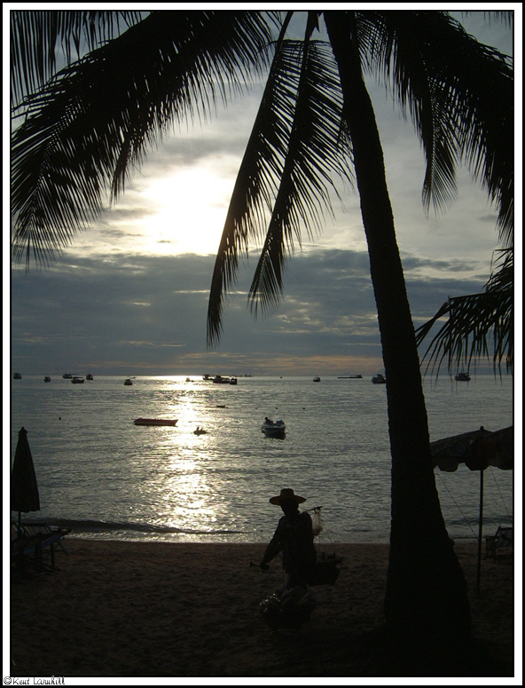 The beach at Pattaya