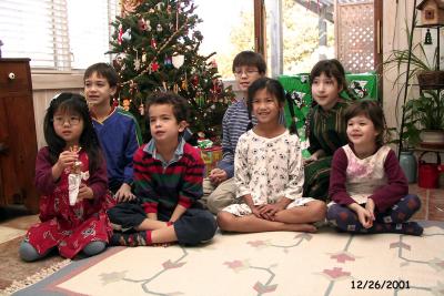 Christmas with Cousins 2001