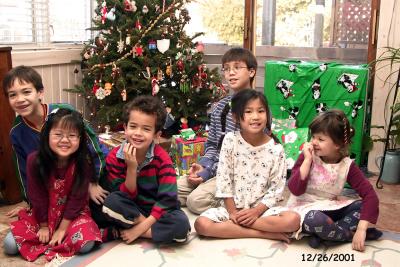Christmas with Cousins 2001