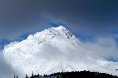 Mt. Hood in the Clouds