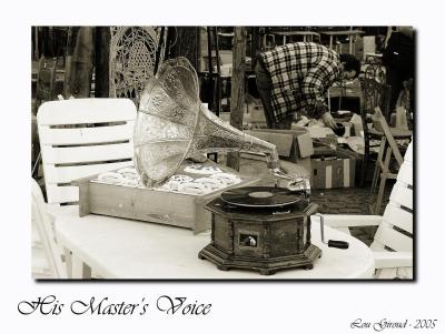 His masters voice - January 25-05