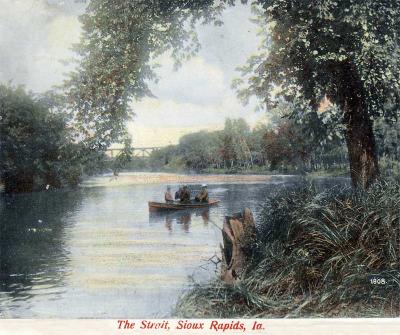 The Strait, Sioux Rapids 1903