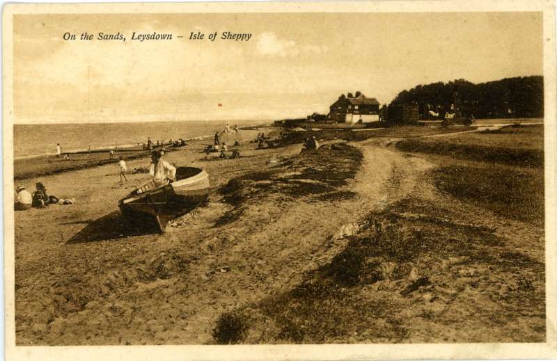 On the sands, Leysdown