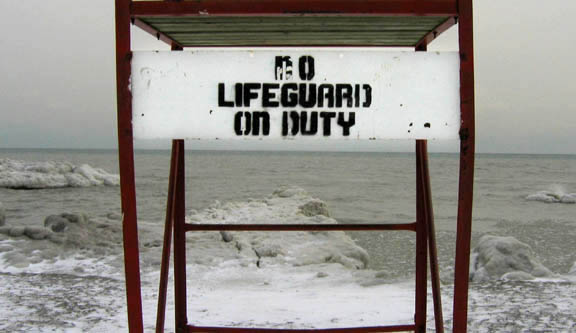 no swimming