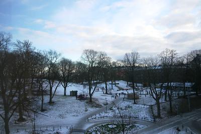 Jan 23: A view of the park