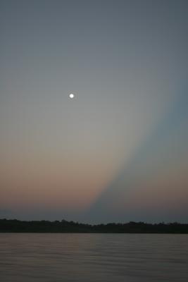 sunset in Bocas del Toro