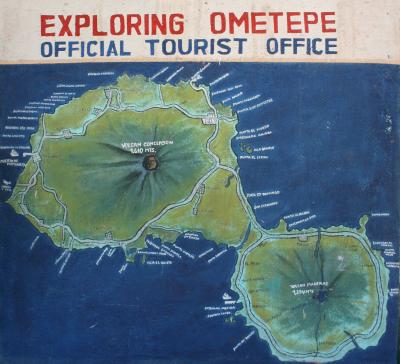 Isla de Ometepe - made up of 2 volcanoes