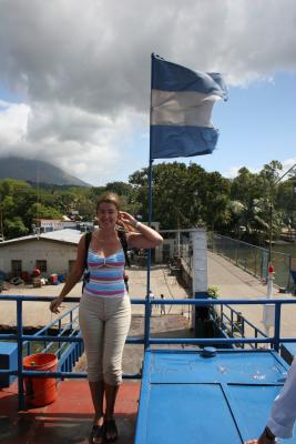 leaving Isla de Ometepe