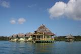 nice bungalows on stilts in Bocas del Toro