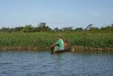 boat ride to Changuinola thru old canals used by banana plantations