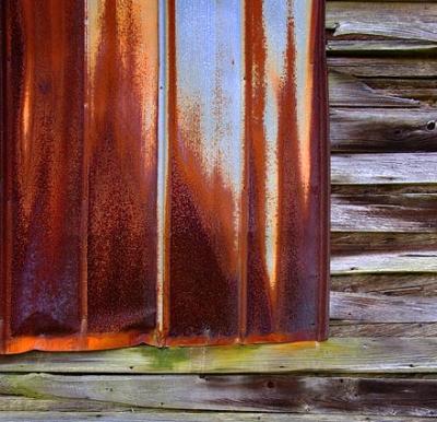 Rusted Barn Siding