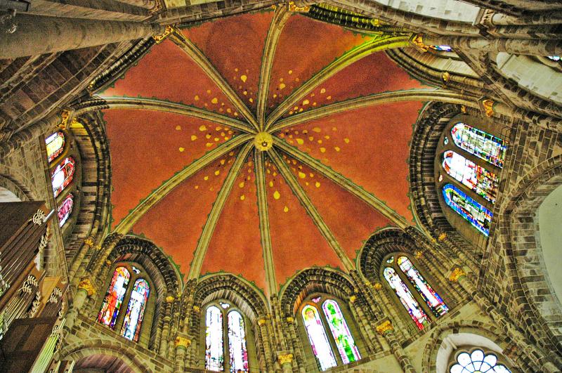 Dekagon of Romanesque Church St. Gereon