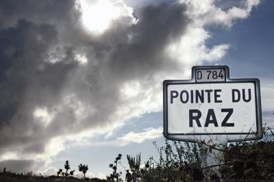 Sign Pointe du Raz, Bretagne