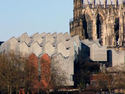 Museum Ludwig in Front of  Cologne Cathedral