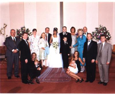 Lina/Brett wedding, June 2000