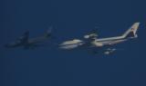 Refueling an E-4B Advanced Airborne Command Post