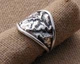 Ring Reticulated Silver