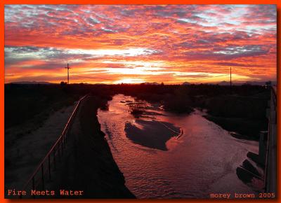 Fire Meets Water by morey brown