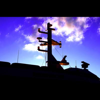 High Mast Purple sky