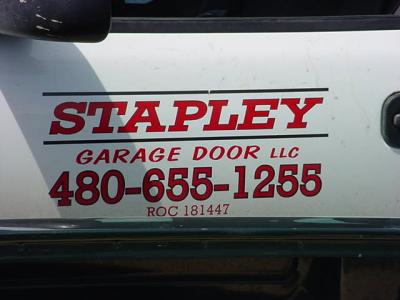 Stapley Garage doors 480-655-1255