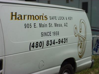 Harmon's Safe Lock Key