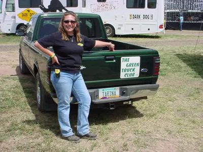 Teri Stahl and the Green Truck club