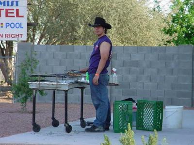 Christo cooking