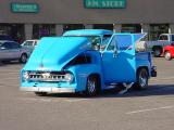 blue Ford pickup