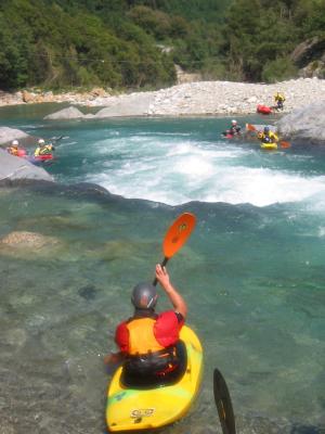 Sesia river - Italy - kayak canoe