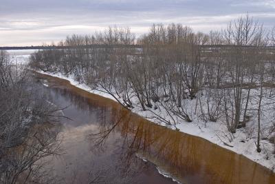 Store Creek from Ferguson Road Bridge