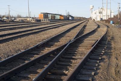 Moosonee station from northwest