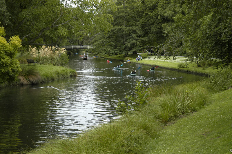 Avon River from Botanic Gardens