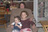 Jenns Sister Rhonda, Grandnieces Alyssa, and Jordan