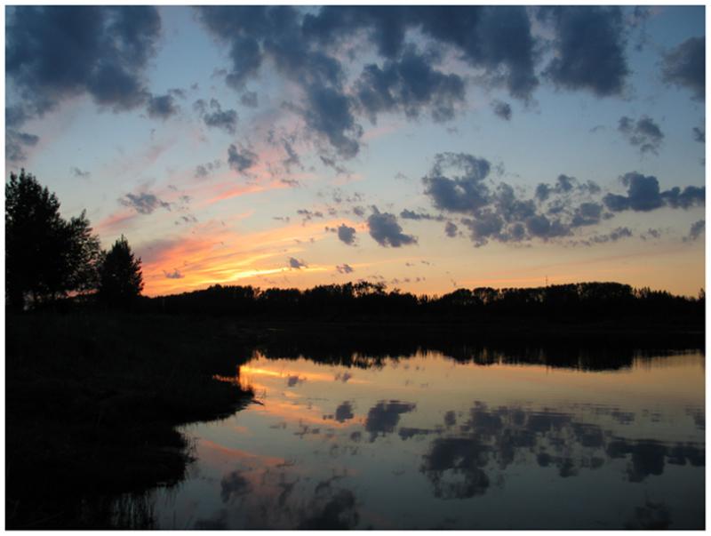 Park  Sunset by Wetaskiwin