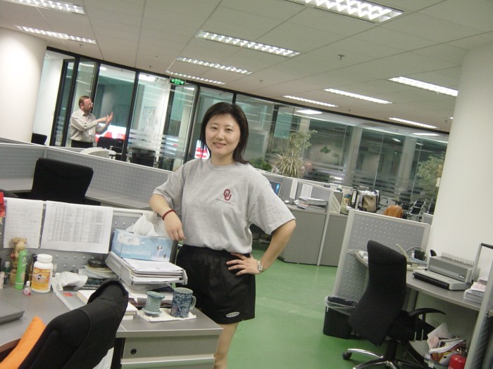 sportwear in the office.JPG