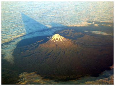 Mt. Taranaki from Above