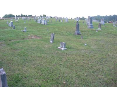 North Tombstones at Murrays Church Cemetery in Sweetwater, TN