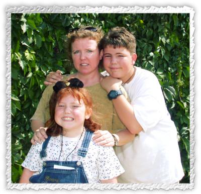 Amber and her kids 2002