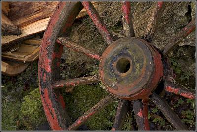 Abandoned wheel