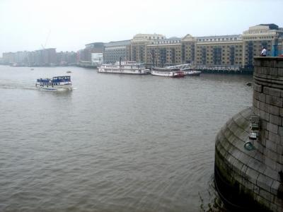 The Thames from the bridge