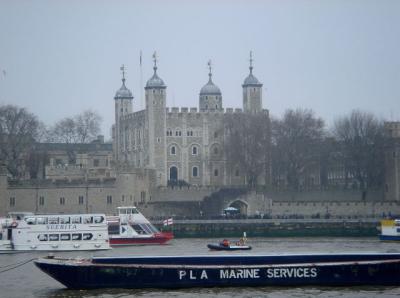 The Tower from across the Thames