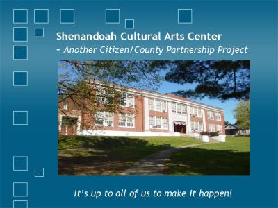Cultural Arts Center - Town/County Presentation