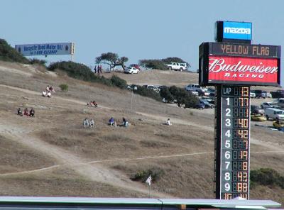 Watching from the hillside