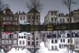 Reflections of  Leiden city