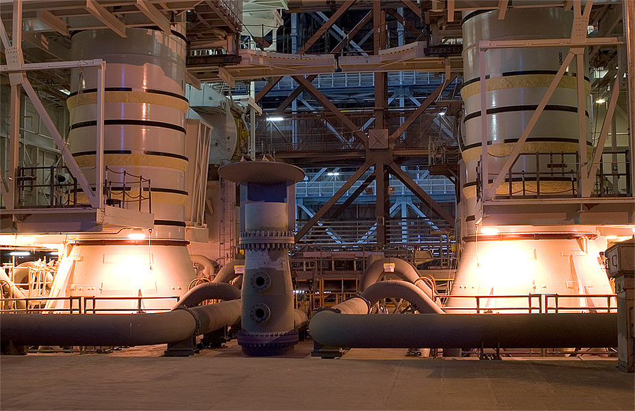 Stacked SRBs in the VAB