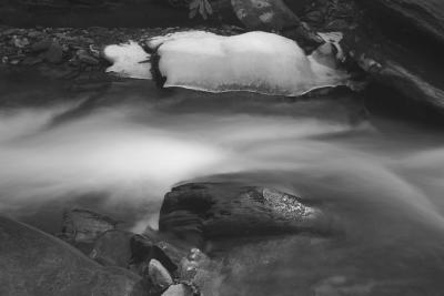 Rock Castle Creek ice, January 05