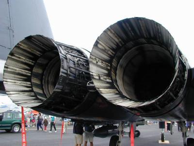 Here's the noisy end of an F-15 Eagle.