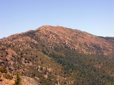 And here is Signal Peak as viewed from Cisco Butte.