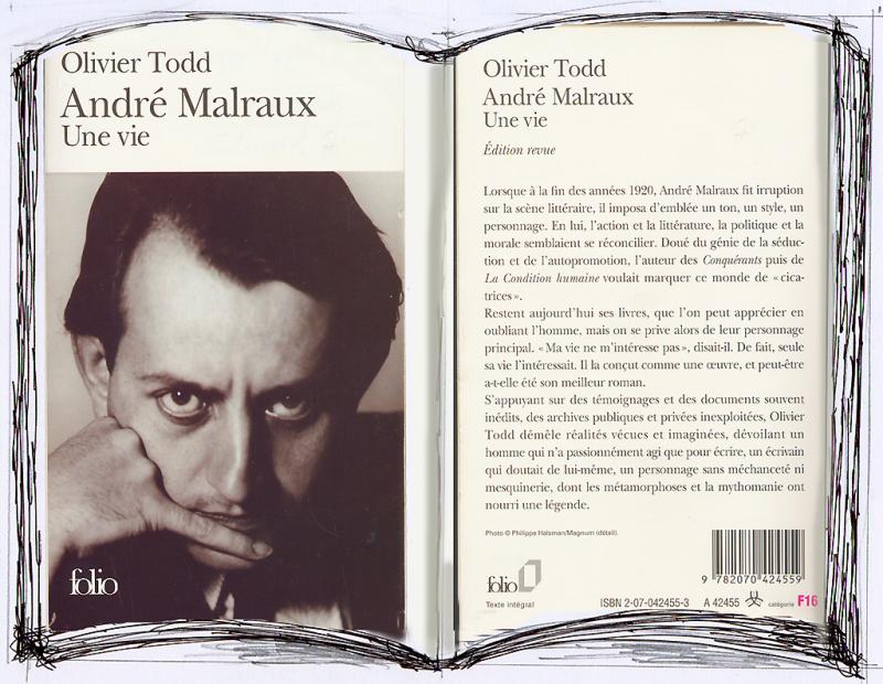 ANDRE MALRAUX par OLIVIER TODD.